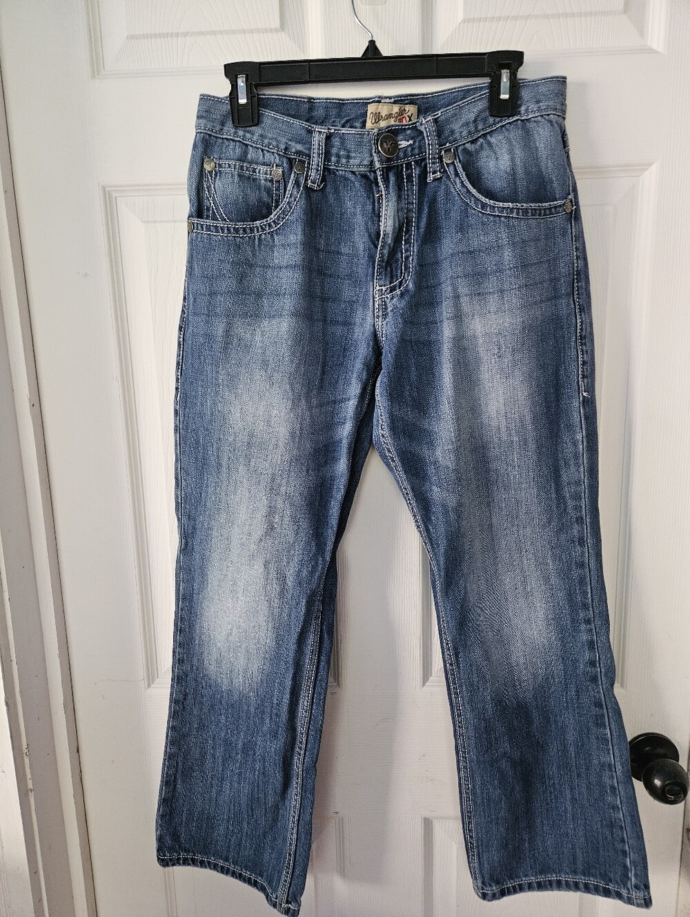Wrangler Men's Light Blue Bootcut Jeans
